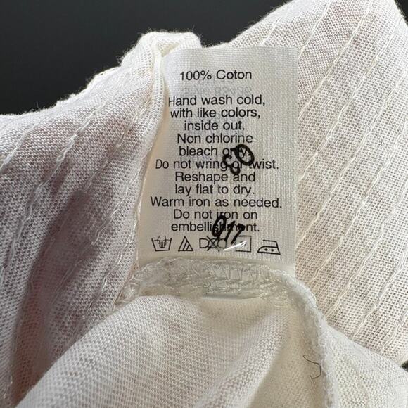 J. Crew Romantic Paisley Ivory Floral Sequin Racer Back Tank Top Sz XS - Picture 6 of 7